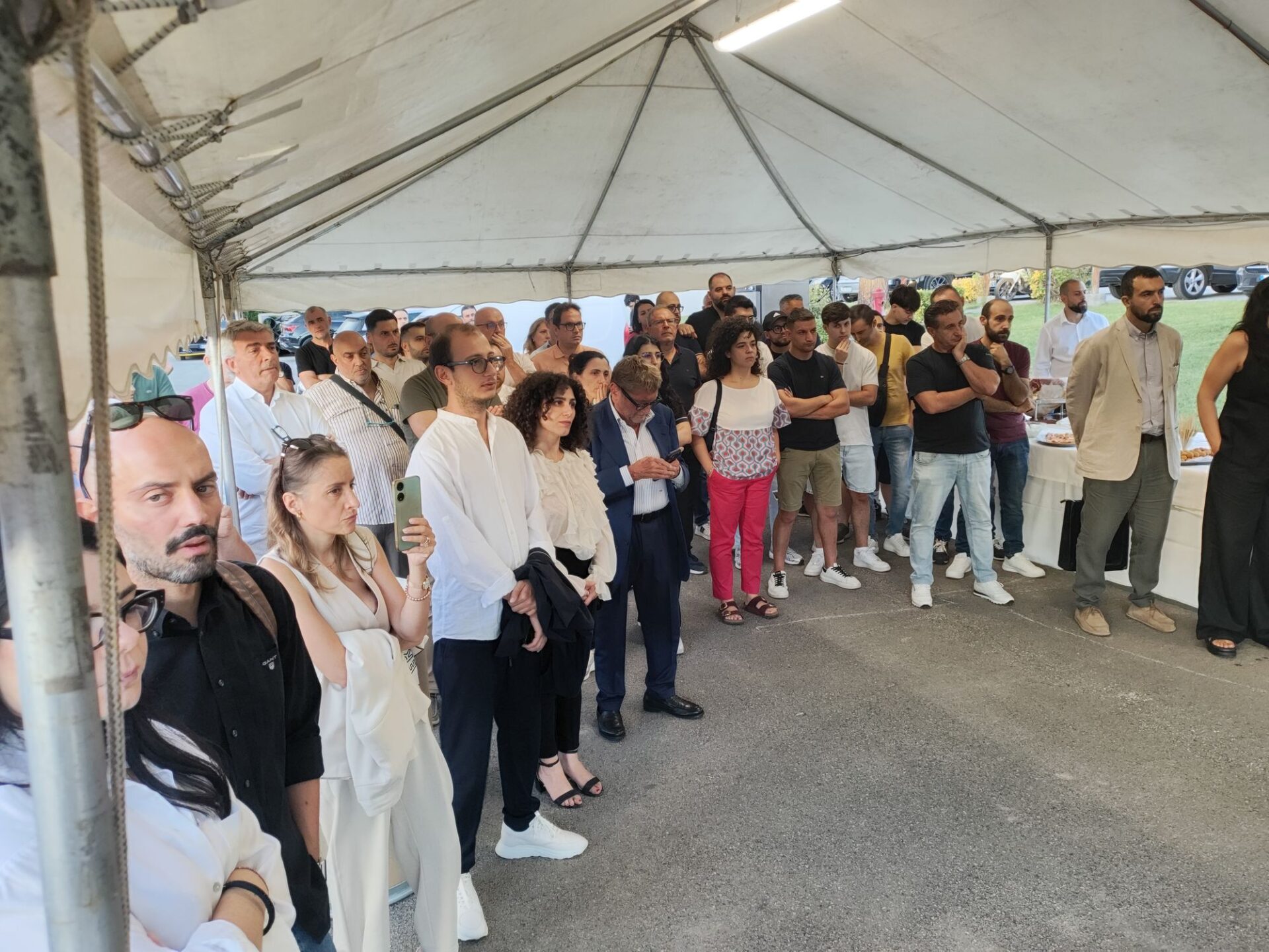 Ospiti e professionisti presenti alla premiazione